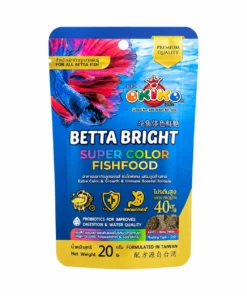 Okiko Betta Bright Süper Color 20gr | Betta Balıkları İçin Pelet Yem