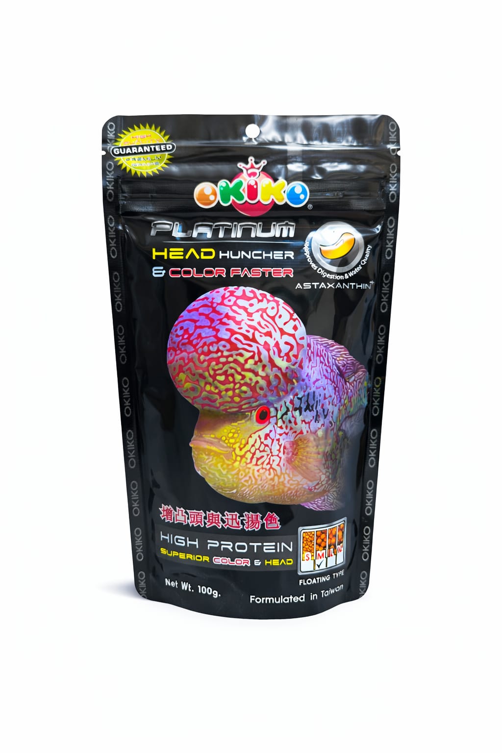 Okiko Platinum Head Huncher & Color Faster 100gr